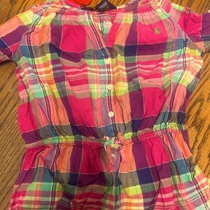 Bright and beautiful Ralph Lauren little girls “babydoll stylee” top!